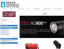 Tablet Screenshot of imageconsult.it